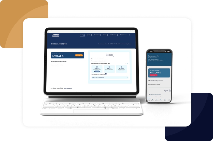 Pour les collaborateurs - acces à un espace en ligne